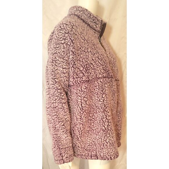 Time & True Fluffy Purple Jacket - Size L - Picture 2 of 9